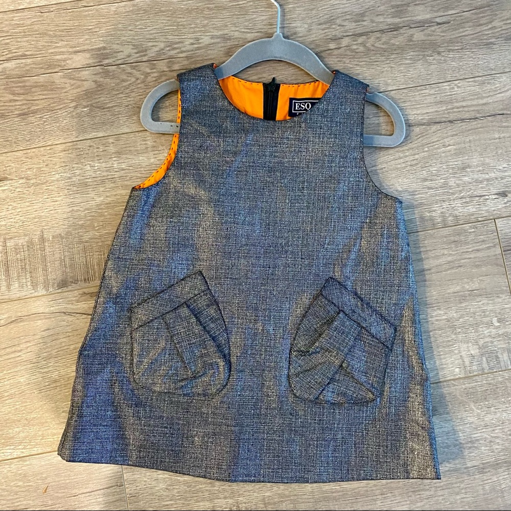 ESQ JR SZ 3/4 TODDLER HONG KONG DESIGNER TOP - Picture 3 of 5